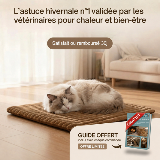 ALFOMBRA TÉRMICA AUTOENFRIABLE PARA PERROS Y GATOS - Alivia de forma natural las articulaciones de tu mascota.