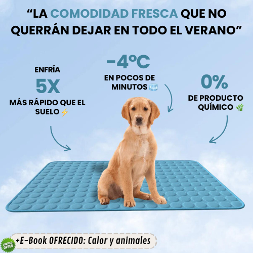 FRESHPAD™ - Alfombrilla Refrescante para Perros y Gatos