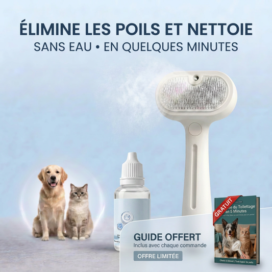 FurFresh Bio™ – Le système de nettoyage sans eau pour animaux